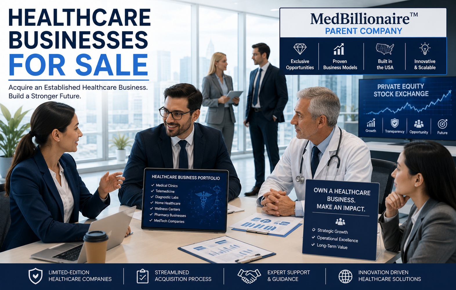 Healthcare Businesses for Sale, Exploring Modern Healthcare Franchise and Business Ownership Opportunities
